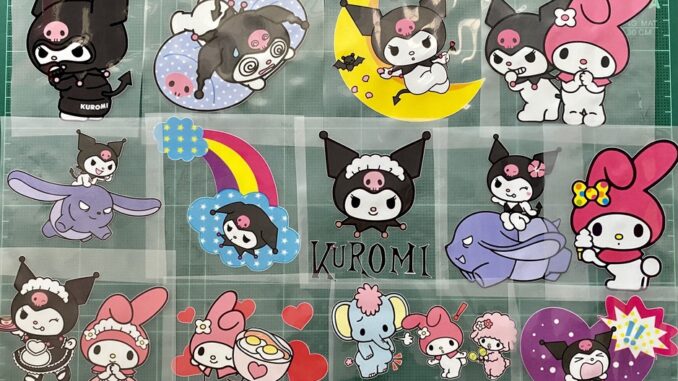 ตัวรีดการ์ตูนสุดฮิต Kitty คิตตี้