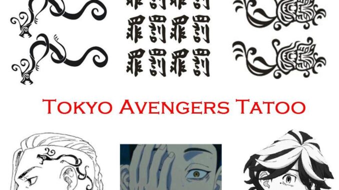BEAUTY Wide Use Tattoo Stickers Long Lasting Cosplay Props Tokyo Revengers Water Transfer Printing Temporary Party Accessories Easy to Clean Individual Decoration