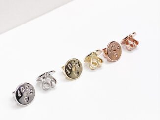 jpeg earring back (brass) ราคาต่อ 1 คู่