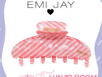 พรีออเดอร์  EMI JAY BIG EFFING CLIP IN PEACH CABANA
