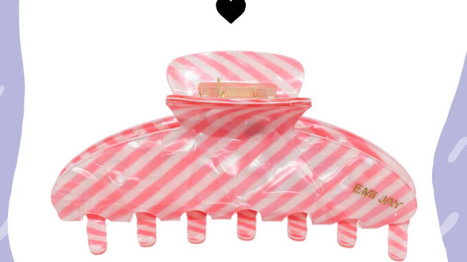 พรีออเดอร์  EMI JAY BIG EFFING CLIP IN PEACH CABANA