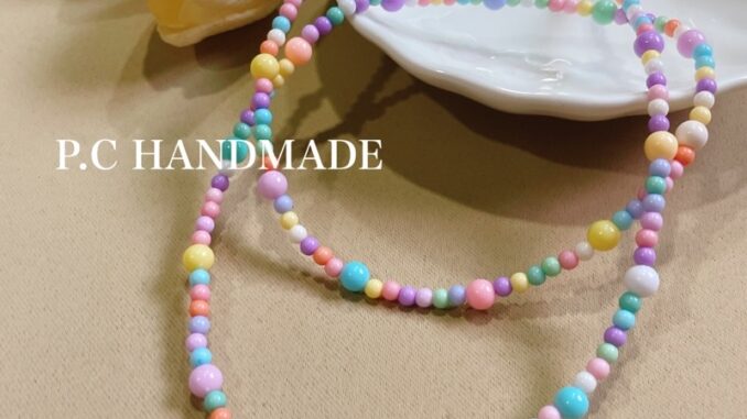 สายคาดเอวสีพาสเทลลูกปัดกลม สายคาดเอวสีพาสเทลลูกปัดกลม