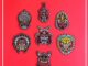 Courage & Honor:Warriors Iron-On Patch แผ่นแพทช์เหล็ก Diy สําหรับใช้ในการเย็บปักตกแต่งเสื้อผ้า 1ชิ้น
