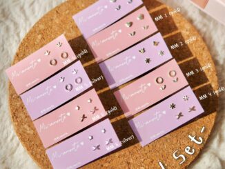 ต่างหูก้านเงินแท้ S92.5 ♡ Minimal set (2คู่)