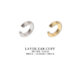 layer ear cuff (brass)