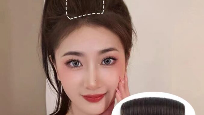 พร้อมส่งจากไทย  วิกผม แฮร์พีชผมพอง แฮร์พีชผมทุย ที่ยกผมทุย
