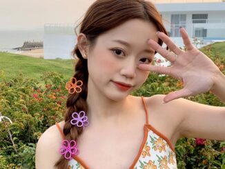 พร้อมส่ง  E-15 กิ๊บหนีบผมดอกไม้ สีสดใส