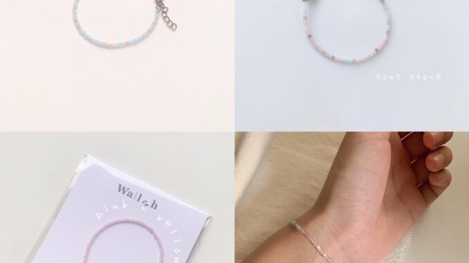 Wallah studio :  *special collection-some stone กำไลปรับระดับได้