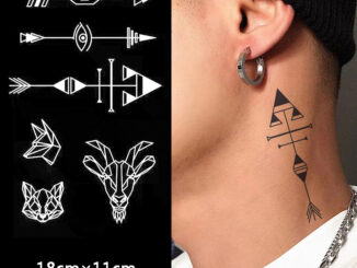 【COCO Magic tattoo】สติกเกอร์รอยสักชั่วคราว กึ่งถาวร กันน้ํา ติดทนนาน 15 วัน 18 ซม.*11 ซม.