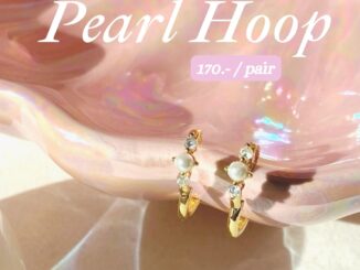 ต่างหู Pearl Hoop แมชง่าย สวยละมุน - The Green Box