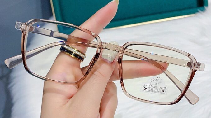 แว่นตา แว่นสายตายาว มีฟิลเตอร์ ป้องกันแสงสีฟ้า แว่นตา TR90 แว่นตาย้อนยุค แว่นตาสายตายาว(+100~+400)