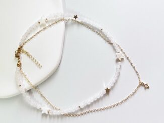 Set สร้อยคอหิน+โซ่14k