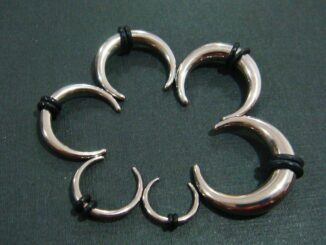จิวขยายหู จิวหู เจาะร่างกาย แสตนเลส ขาย 1 ชิ้น Stainless Steel Ear Stretcher Expander Taper Plug Pincher