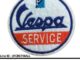 ป้ายปักอาร์มรีด VESPA สำหรับ DIY เสื้อผ้าทรงกลม - แผ่นปักแฟชั่นสไตล์อิตาเลียน