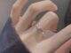 แหวน Elegant Bird Crystal Silver Ring Fashion Thousand Paper Cranes Party Finger Rings for Women Jewelry Gift