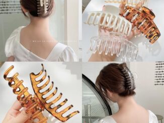 กิ๊บติดผมขนาดใหญ่สไตล์เกาหลีสําหรับผู้หญิง