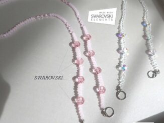 สายคล้องแมสSwarovski และแว่น คริสตัล