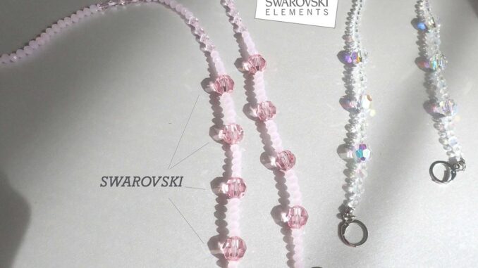 สายคล้องแมสSwarovski และแว่น คริสตัล สายคล้องแมสSwarovski และแว่น คริสตัล