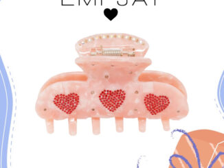 พร้อมส่งมีตำหนิ  EMI JAY SWEETHEART CLIP IN LOVE BUG