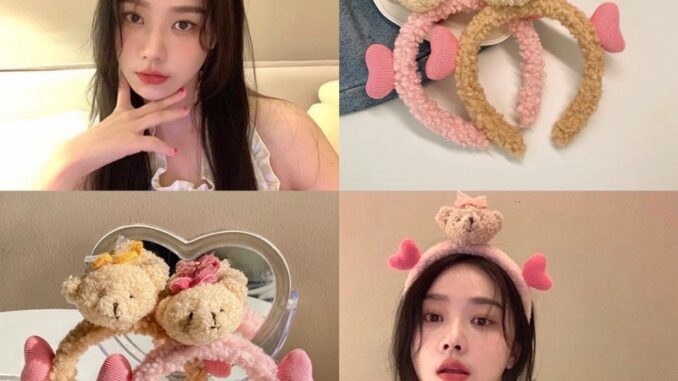 คาดผมตุ๊กตา หัวหมีมีหัวใจ น่ารักๆ น้องหมีขนฟูนุ่มนิ่มมากๆสินค้าใหม่ของเกาหลี ที่คาดผมผ้ากำมะหยี่ คาดผมตุ๊กตา หัวหมีมีหัวใจ น่ารักๆ น้องหมีขนฟูนุ่มนิ่มมากๆสินค้าใหม่ของเกาหลี ที่คาดผมผ้ากำมะหยี่