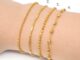 สร้อยข้อมือเงินแท้ Italy ชุบทอง 24k/20k