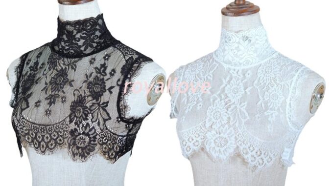 Royal เสื้อลูกไม้ครึ่งแขนครึ่งตัวถอดออกได้สําหรับสุภาพสตรี Royal เสื้อลูกไม้ครึ่งแขนครึ่งตัวถอดออกได้สําหรับสุภาพสตรี