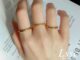 3 ชิ้น/เซ็ตแหวนผู้หญิงสตรีสแตนเลสเรียบง่ายชุบทอง 18k เครื่องประดับอุปกรณ์เสริม