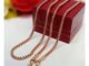 jewelryshop365 K310 สร้อยคอ สร้อยคอ''นาค'' สร้อยคอนาค ลายผ่าหวาย ไม่ดำน้ำหนัก2บาท