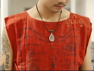 สร้อยคอห้อยพระ คล้องพระ1องค์ สร้อยพระ รูดปรับขนาดได้ สร้อยคอเชือกถัก งานHandmade สร้อยคอเชือกร่ม ขนาด2mm.