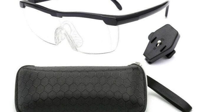 BIG VISION Glasses แว่นตาขยายไร้มือจับ กำลังขยาย 160% คุณภาพดี ภาพชัดเจน ไม่เบลอ รุ่นใหม่ ขาแข็งแรง เลนส์ป้องกันแสงสีฟ้า