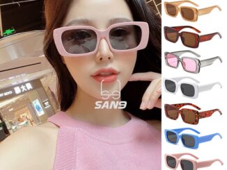 【Support wholesale】COD (San9) Jelly Color Sunglasses Women Ulzzang Style Fashion Retro Sun Glasses