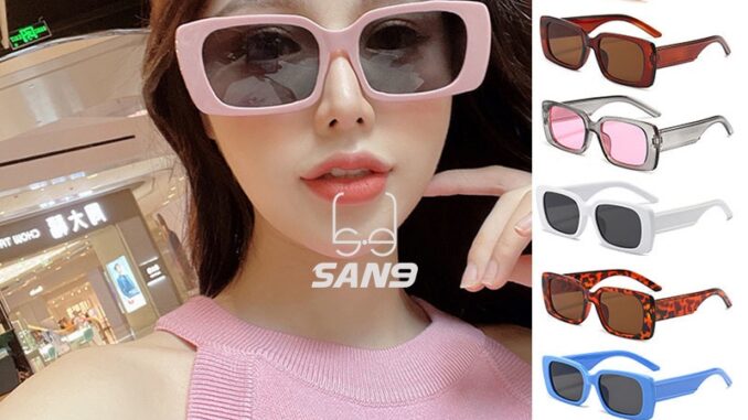 【Support wholesale】COD (San9) Jelly Color Sunglasses Women Ulzzang Style Fashion Retro Sun Glasses