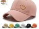 GIANTSHOP หมวกเบสบอล ปักลายหน้ายิ้ม smile 7 สี Unisex (HD)