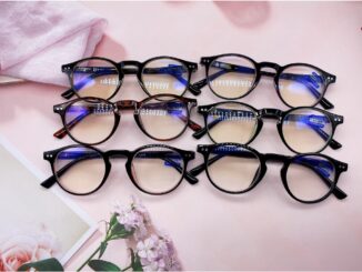 แว่นสายตายาวกรองแสงสีฟ้า ขาสปริง ทรงหยดน้ำ  +250 ถึง+400 คุณภาพดี และเบา A215