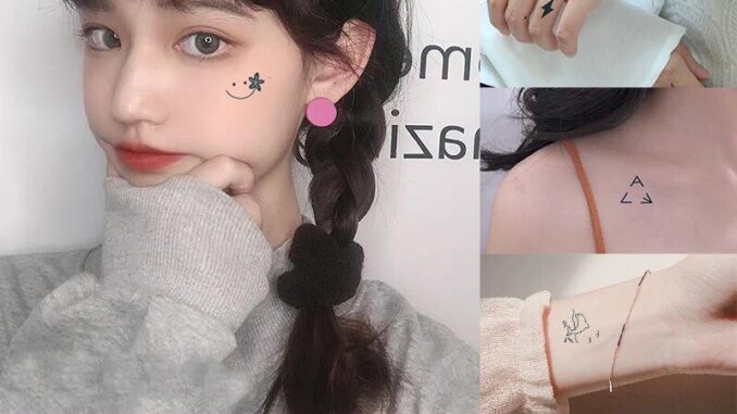 【MEET Magic Tattoo】สติกเกอร์รอยสักชั่วคราว กันน้ํา ติดทนนาน 15 วัน