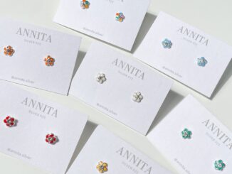 โค้ด 3F875 ลด 45.- // flower earrings / ต่างหูเงินแท้925 ต่างหูดอกไม้เงินแท้  / sterling silver สินค้าพร้อมส