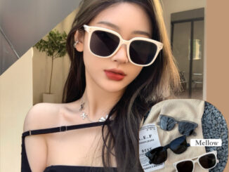 [พร้อมส่งร้านไทย] แว่นตาแฟชั่น แว่นกันแดด สไตล์ Jennie Blackpink สวย ดูแพง ฟีลลูกคุณ ลุคไฮโซสุดๆ Mellow SG17.