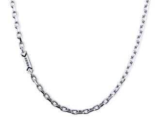 ANOTHER WAY WE SPEAK สร้อยคอโซ่เงินแท้ รุ่น AW-N CHAIN II สีเงิน