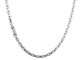 ANOTHER WAY WE SPEAK สร้อยคอโซ่เงินแท้ รุ่น AW-N CHAIN II สีเงิน
