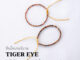 Minimalist bracelet - Faceted Tigereye stone หินไทเกอร์อายแบบเหลี่ยม ขนาด 2