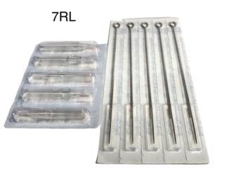 อุปกรณ์สัก7RL+ปลาย7RT/1ชุดมีเข็ม5เล่ม ปลาย5ชิ้น