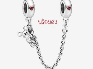 Pandora silver safety chain เซฟตี้มิกกี้