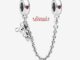 Pandora silver safety chain เซฟตี้มิกกี้