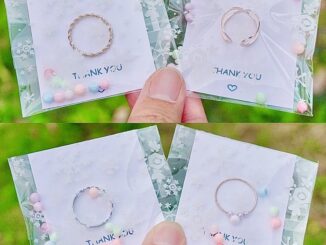 ของแถมลูกค้า ของจีบลูกค้า ของปัจฉิม แหวนคละแบบ มินิมอล น่ารักๆ หลากหลายแบบ