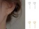 [YY] ต่างหู กลวง หัวใจ สไตล์เรียบง่าย เท่ ขนาดเล็ก เจาะ ต่างหู สไตล์ใหม่ เครื่องประดับหู ผู้หญิง