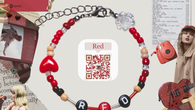 กำไลลูกปัด สร้อยข้อมือลูกปัด inspiration จาก Red album ❤️ Taylor Swift