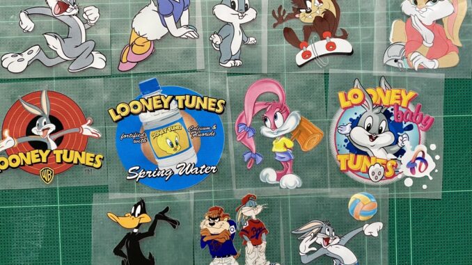 ตัวรีดการ์ตูน Looney tunes    ตัวรีดการ์ตูนกระต่าย รีดง่ายติดทุกเนื้อผ้า