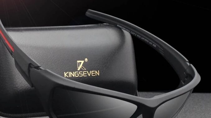 Kingseven แว่นตากันแดด เลนส์โพลาไรซ์ สไตล์วินเทจ หรูหรา แฟชั่นสําหรับผู้ชาย Uv400
