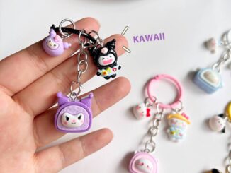 CODSanrio การ์ตูน Ins สไตล์ Keyfob สร้างสรรค์ของขวัญน่ารักส่วนบุคคลจี้กระเป๋าเป้สะพายหลังส่งจากไทย
