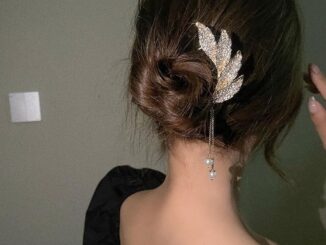 พร้อมส่งจากไทย ปิ่นปักผม ปิ่นผมปีกนกประดับมุกเพชร แวววาวระยับระยับ สวยหรู  กิ๊บติดผม กิ๊บผม กิ๊บออกงาน